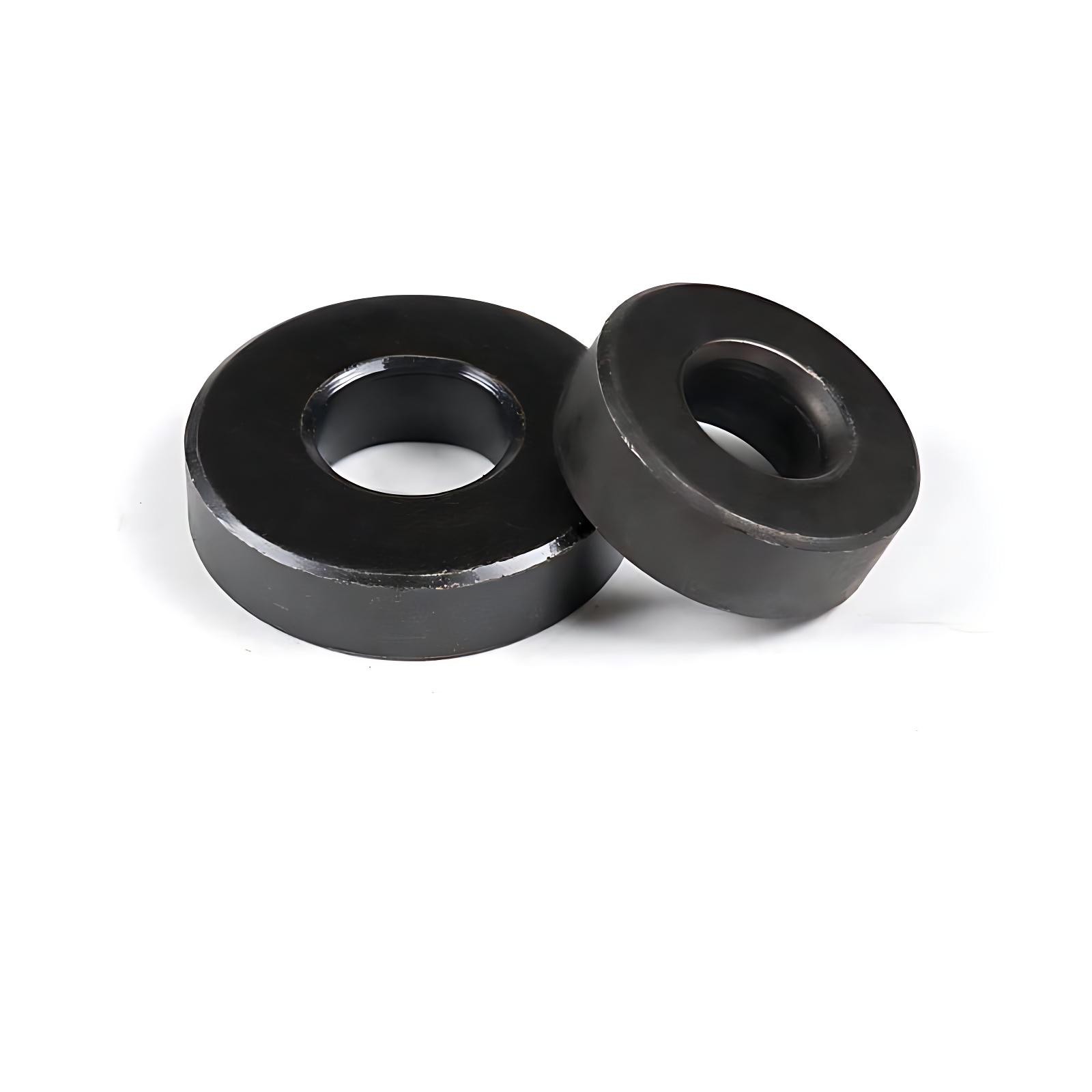 EXTRA THICK FLAT SPACER WASHERS BLACK CARBON STEEL DIN 7349 METRIC SIZES M6-M30