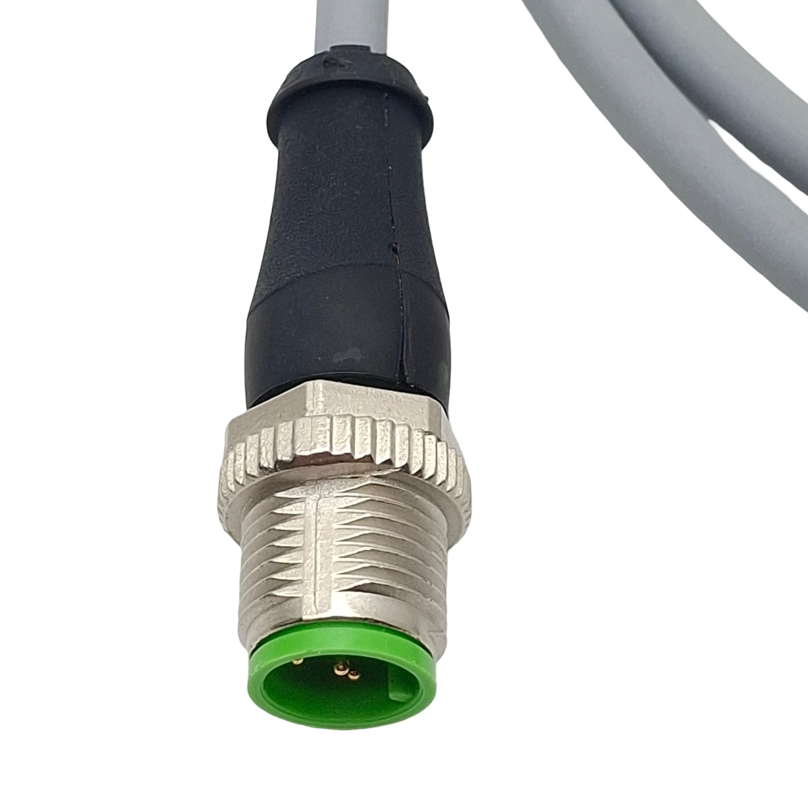 Balluff BCC0JZ1 Cordset, 4-Pin M12 Male x 4-Pin M12 Female, 12A 63VAC/DC, 1m