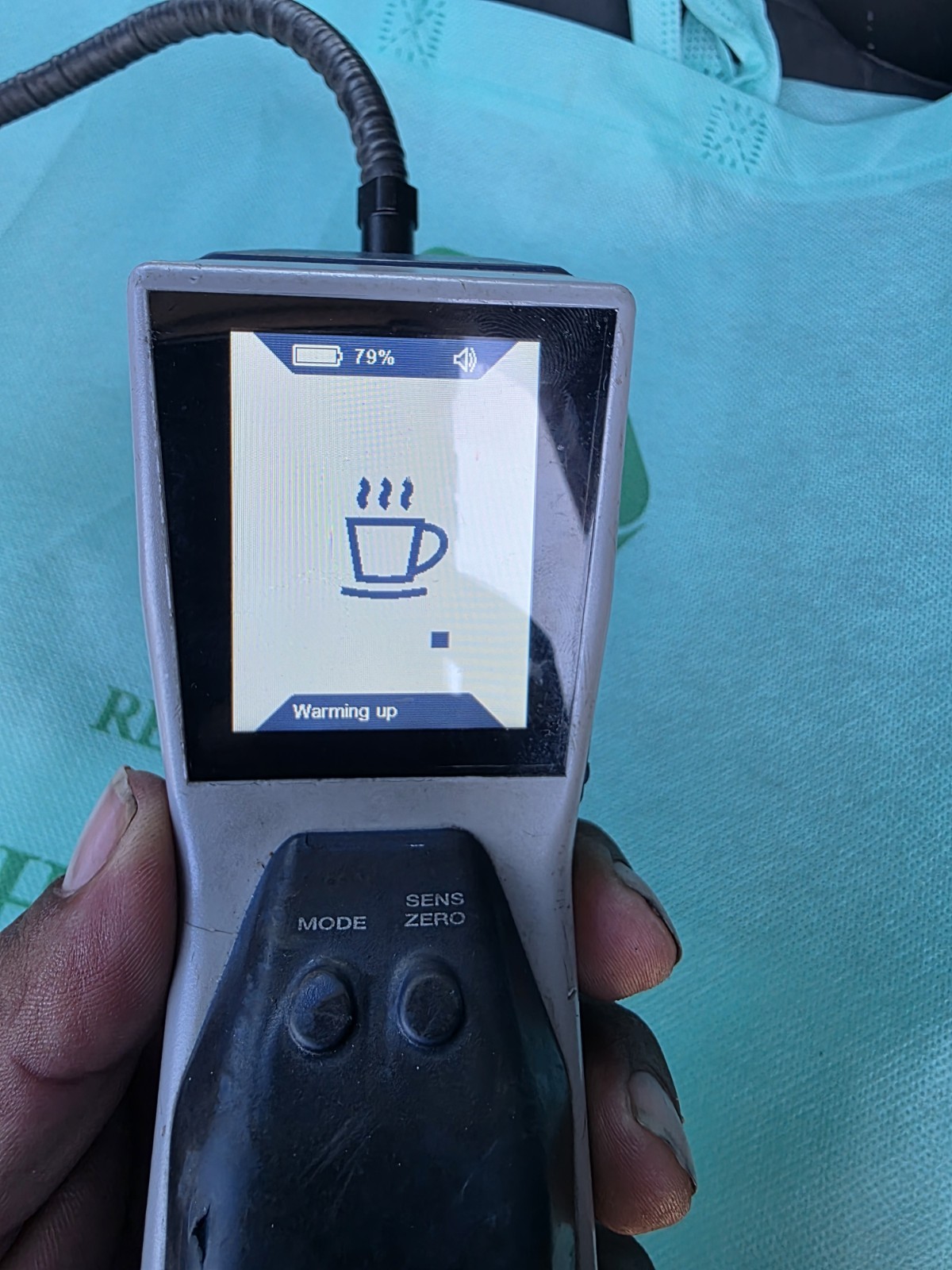 INFICON D-TEK Stratus Handheld HVAC Refrigeration Leak Detector Touchscreen