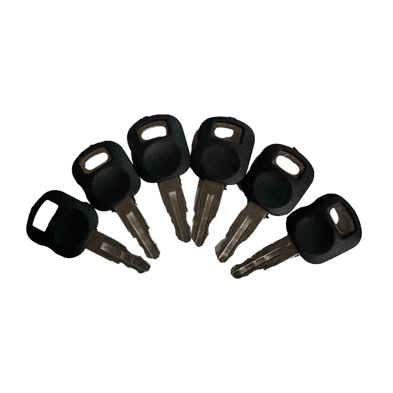 6 pc 5P8500 5P-8500 KEYS Heavy Equipment Ignition Loader fits Cat Old FW