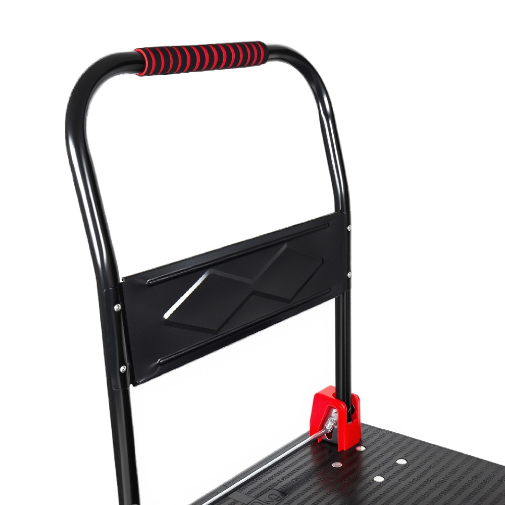 25.5″x43.5″ Foldable Platform Truck 1500LBS 5″ Silent TPR Wheels