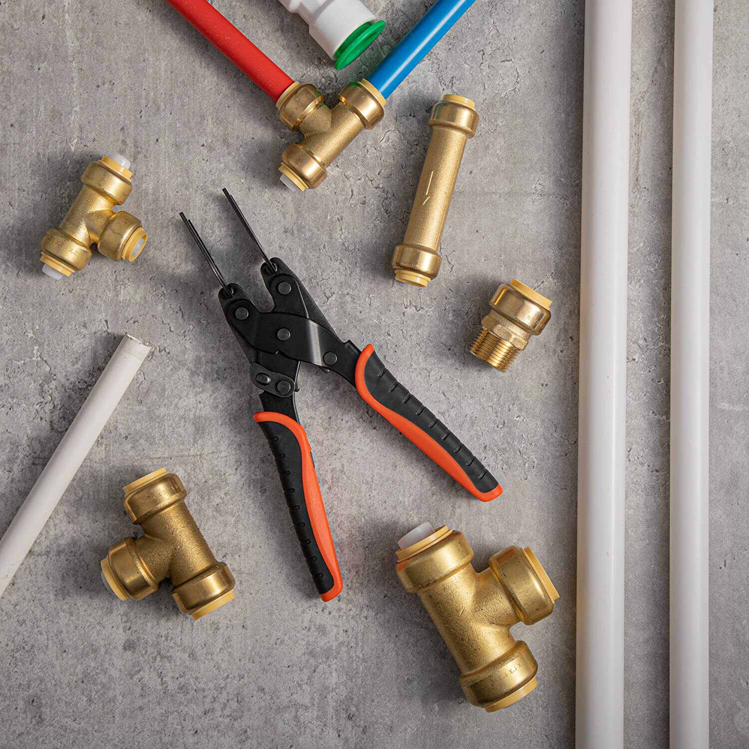 Disconnect Tong Tool for Push to Connect 1/2» 3/4» 1» Fittings Removal Tool