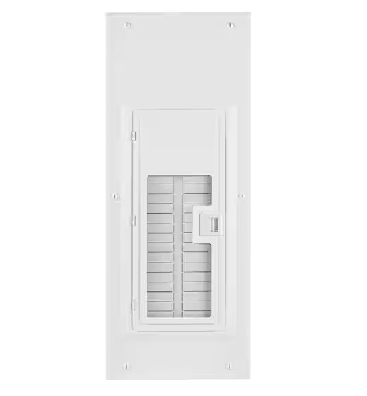 Leviton LDC30 30-Space Indoor Load Center Cover Door Assembly White New Open Box
