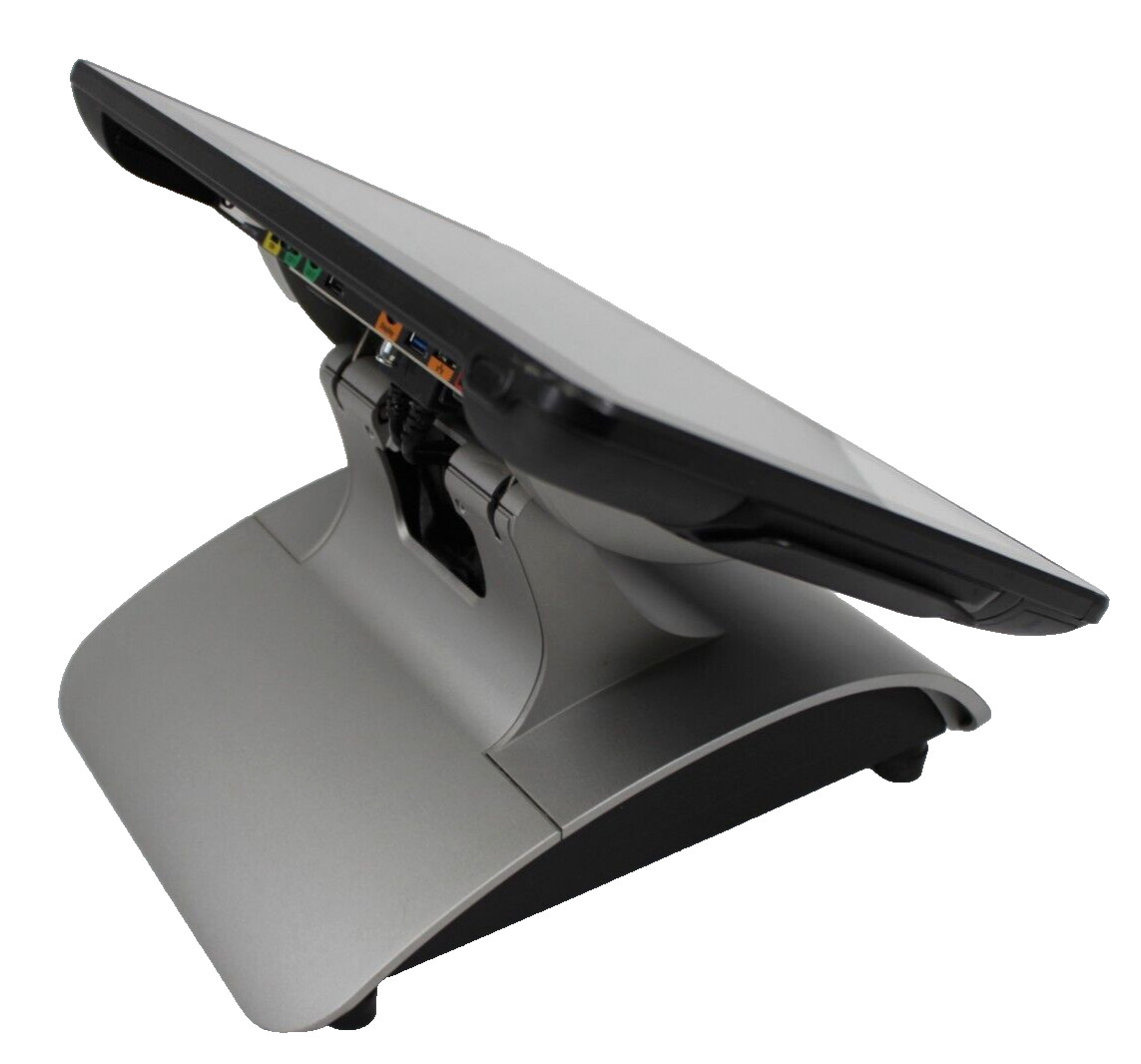 Oracle Micros Workstation 6 7346027t POS w/ Adjustable Stand 8GB RAM 128GB SSD