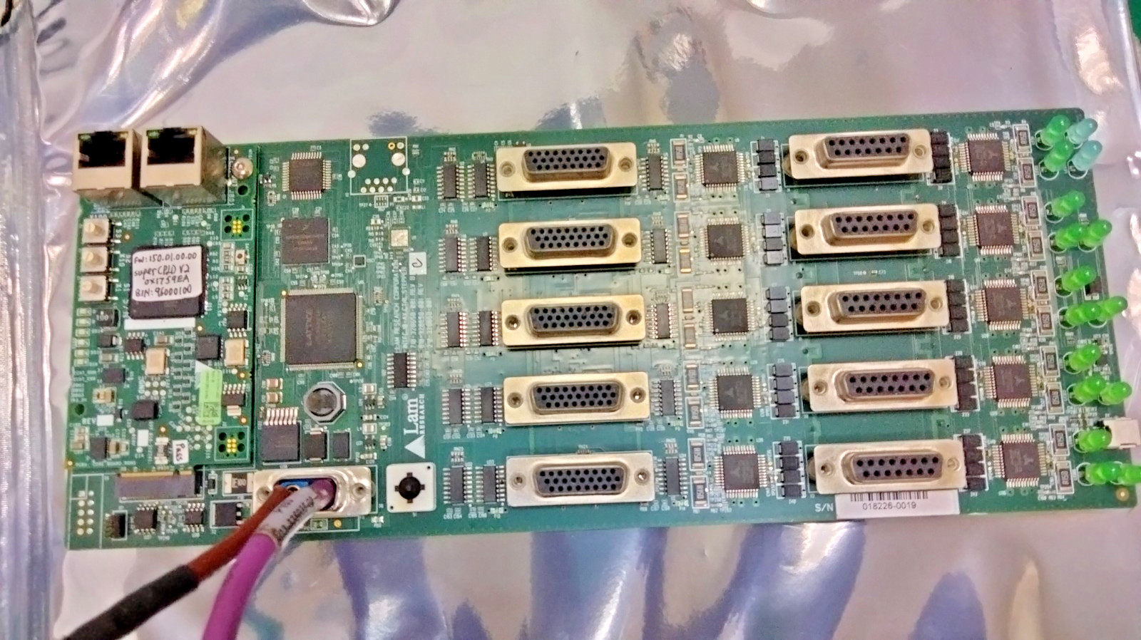 Lam Research 810-328658-001 C INTFC,10-AX,CTRL Stepper Bd+810-312741-001,Jp~A223