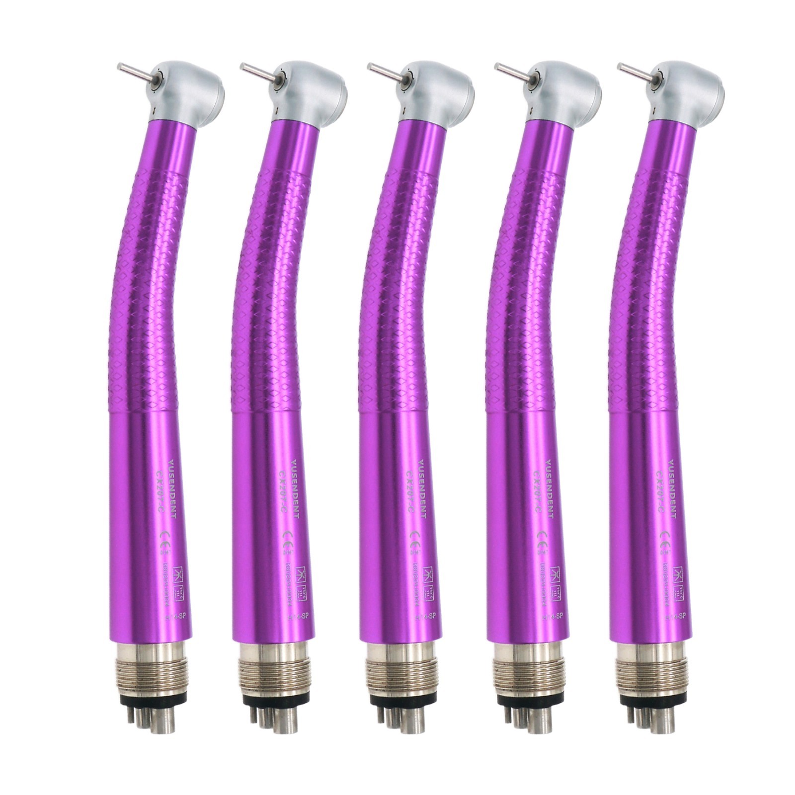 US COXO CX207-C High Speed Air Turbine Handpiece 4 Hole Colorful Anti-retraction