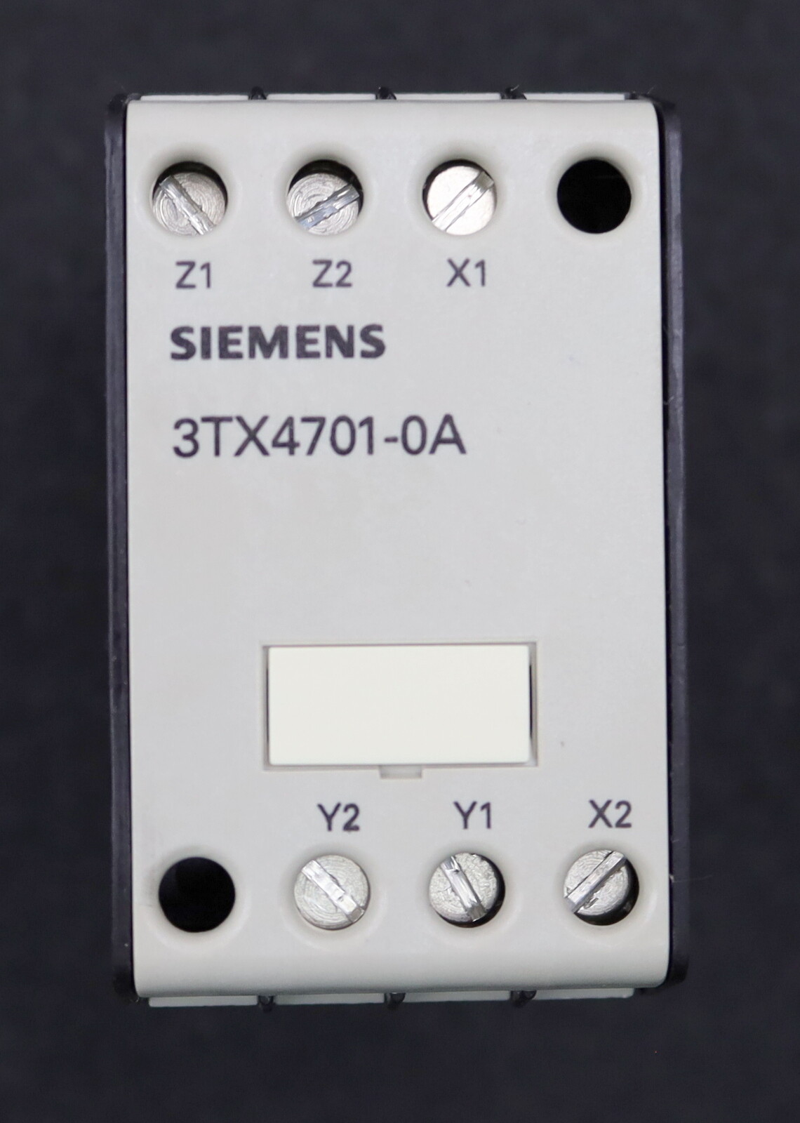 Siemens Switch Off Delay 3TX4701-0AN1 220V 50-60Hz 110V 50-60Hz Unused