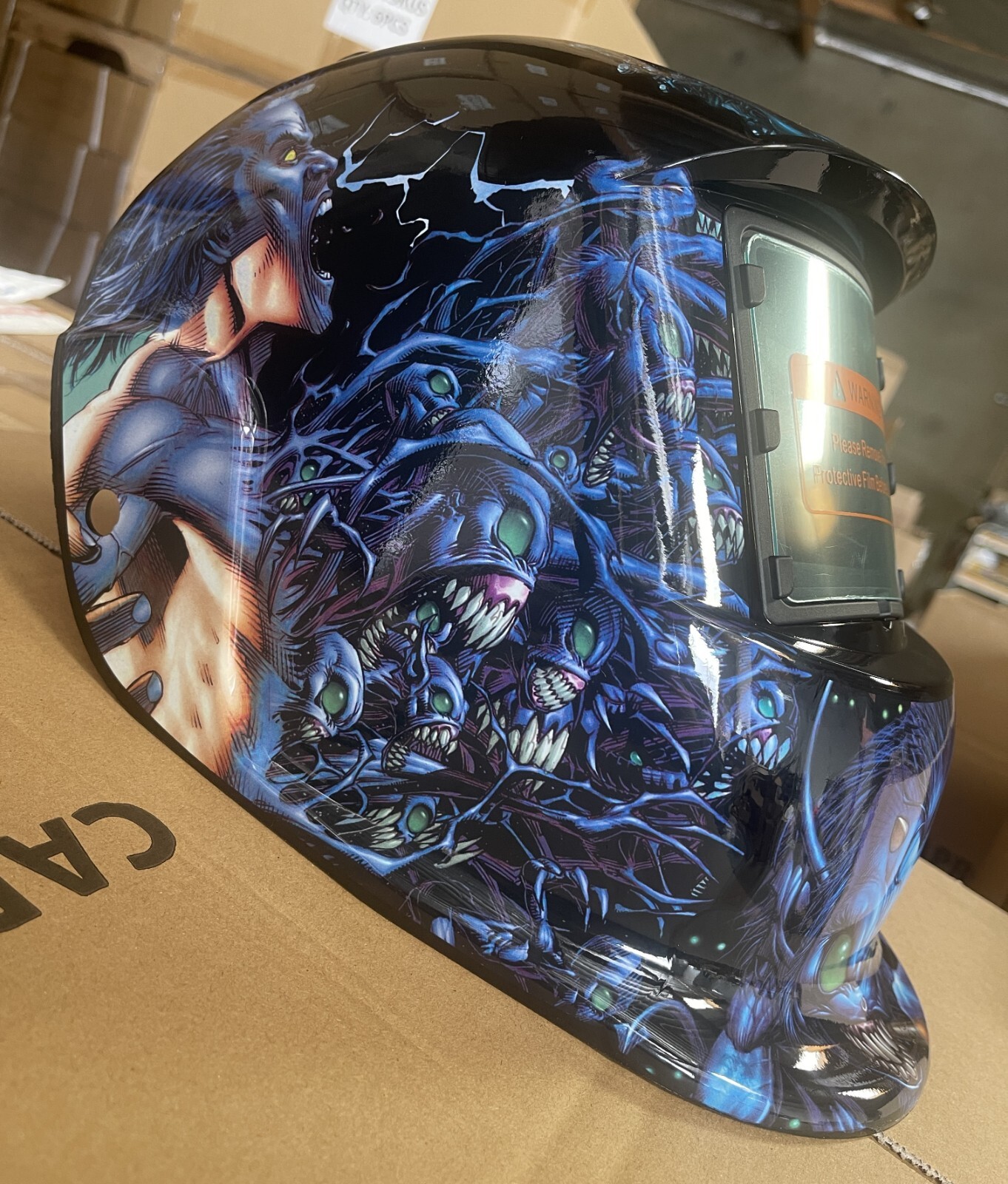 DMND Solar Certified ANSI CE Welding/Grinding Helmet Hood Mask $$ truecolor