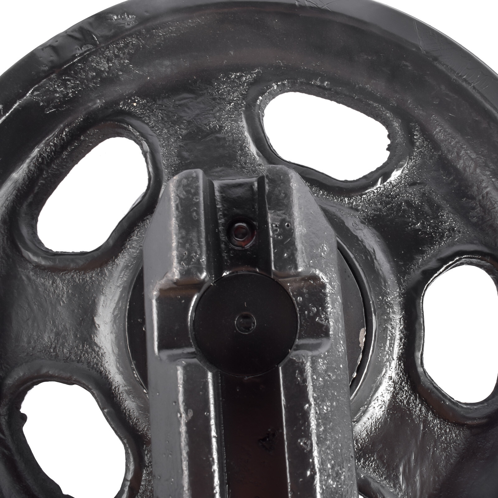 New Black Front Idler for Yanmar Mini Excavator VIO30 VIO35 Guide Wheel 30431