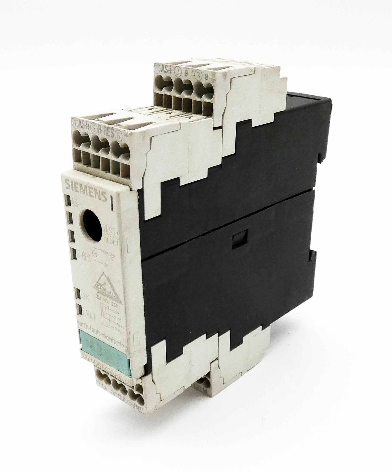 Siemens 3RK1408-8KG00-0AA2 3RK1 408-8KG00-0AA2 E:01 AS-i Ground Fault Module -used-