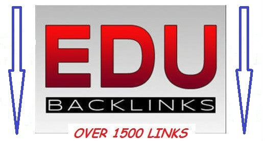 1500+ EDU Backlinks to your Website ! Full Report provided !