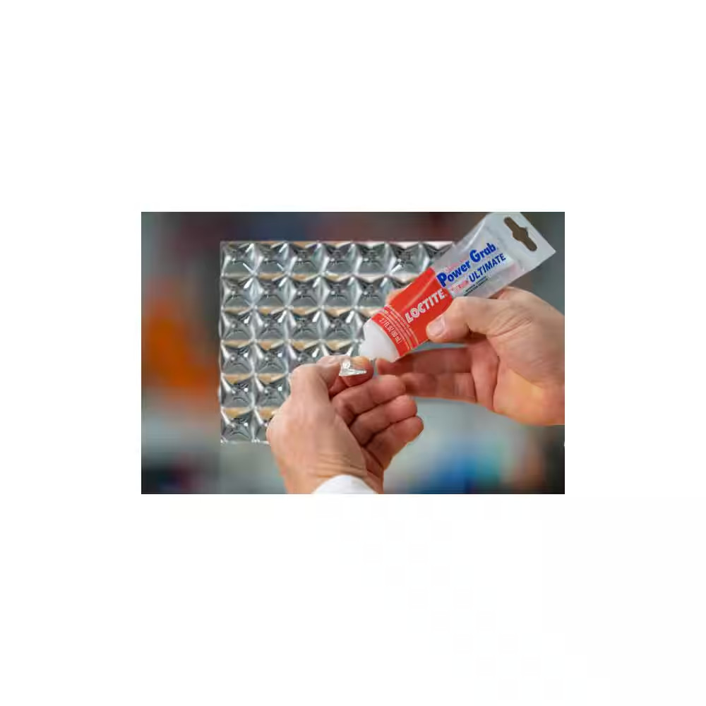 Power Grab Ultimate Instant Grab 2.7 Oz. SMP Construction Adhesive Crystal Clear