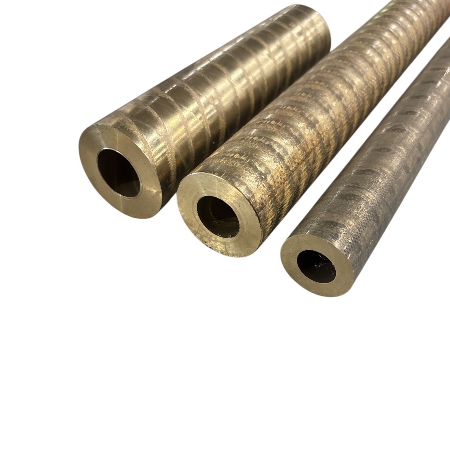 2.500″ ID, 5.000″ OD, 5 inches long, C954 Aluminum Bronze Hollow Bar