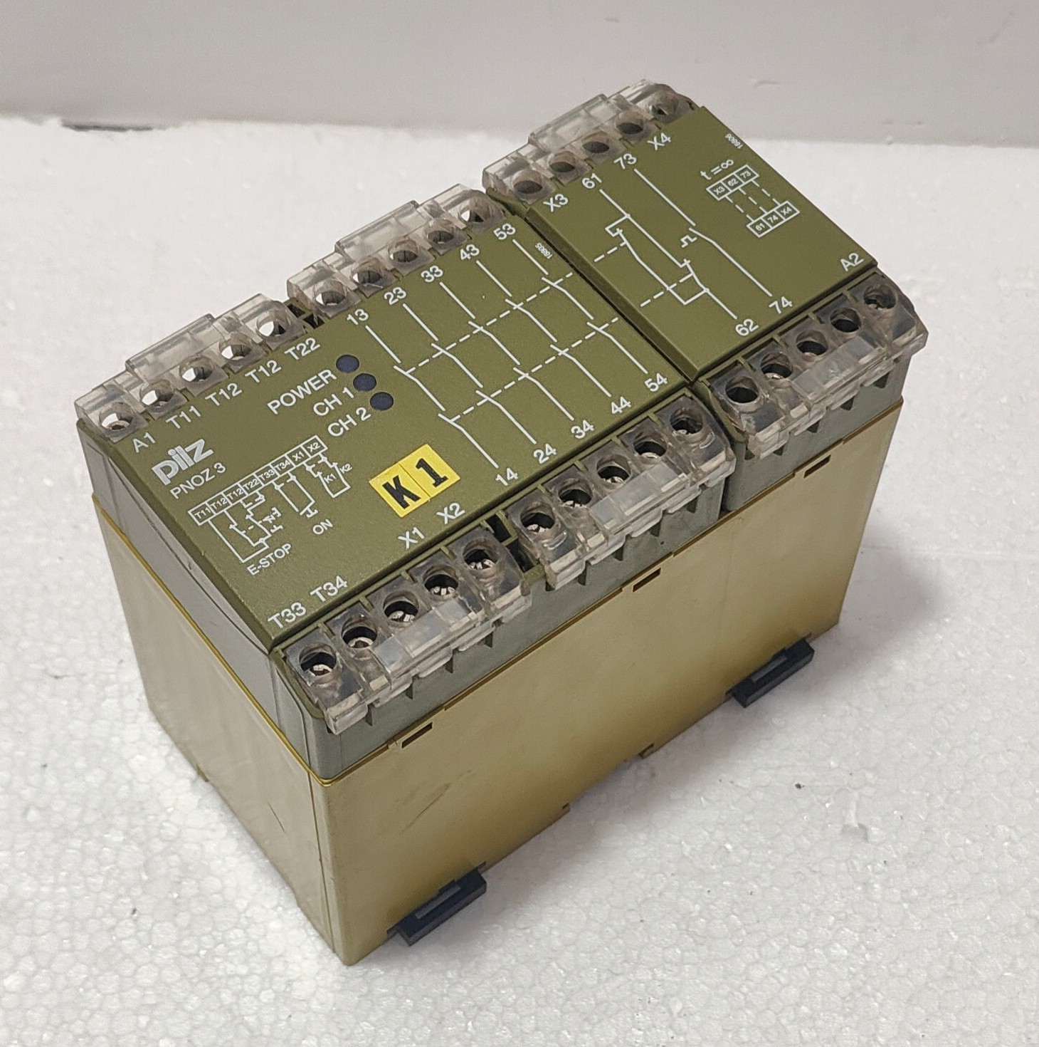 PILZ 474894 PNOZ 3 5S 10 1W SAFETY RELAY 24VDC
