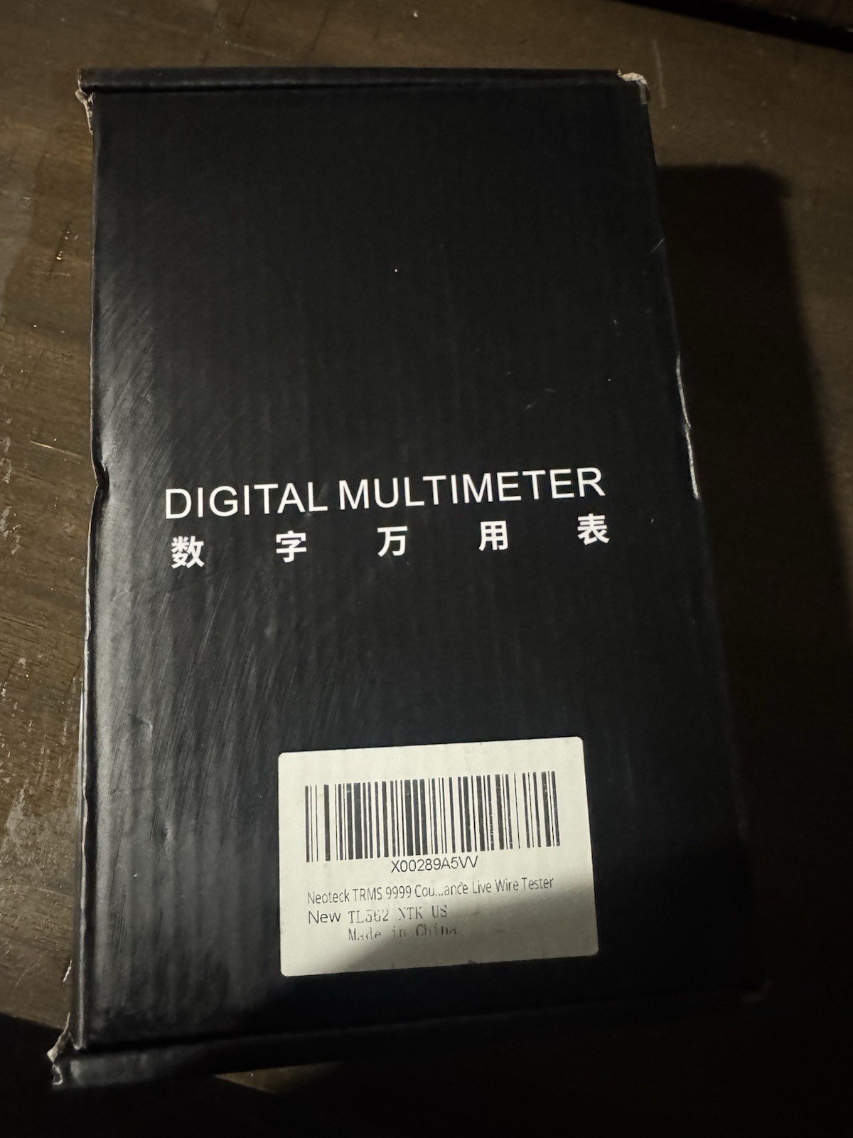 MESTEK DM100 Analog Digital Multimeter True RMS NCV Live Line Tester Open Box