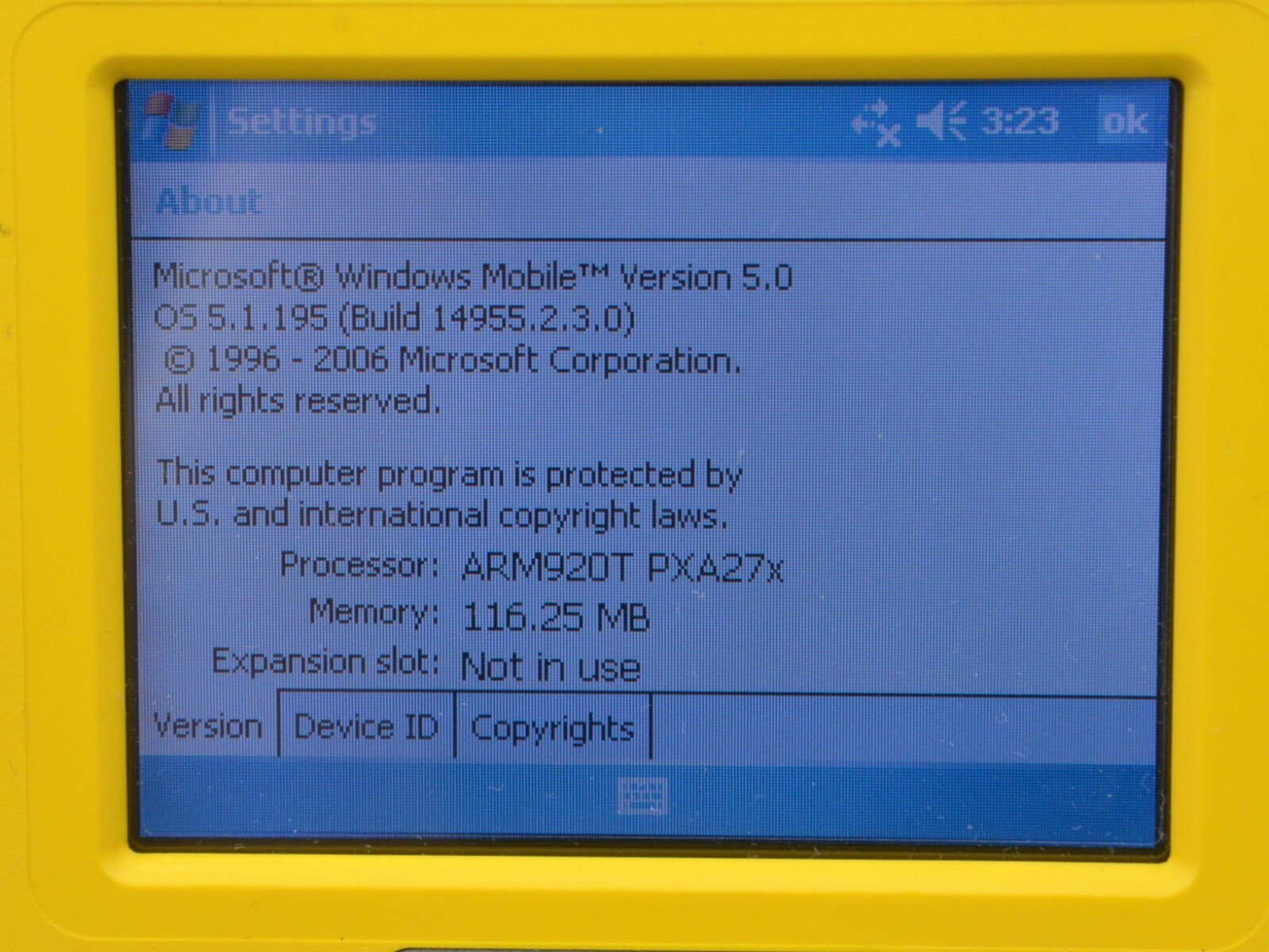 Trimble TDS Ranger X Series Handheld Field Computer Data Collector