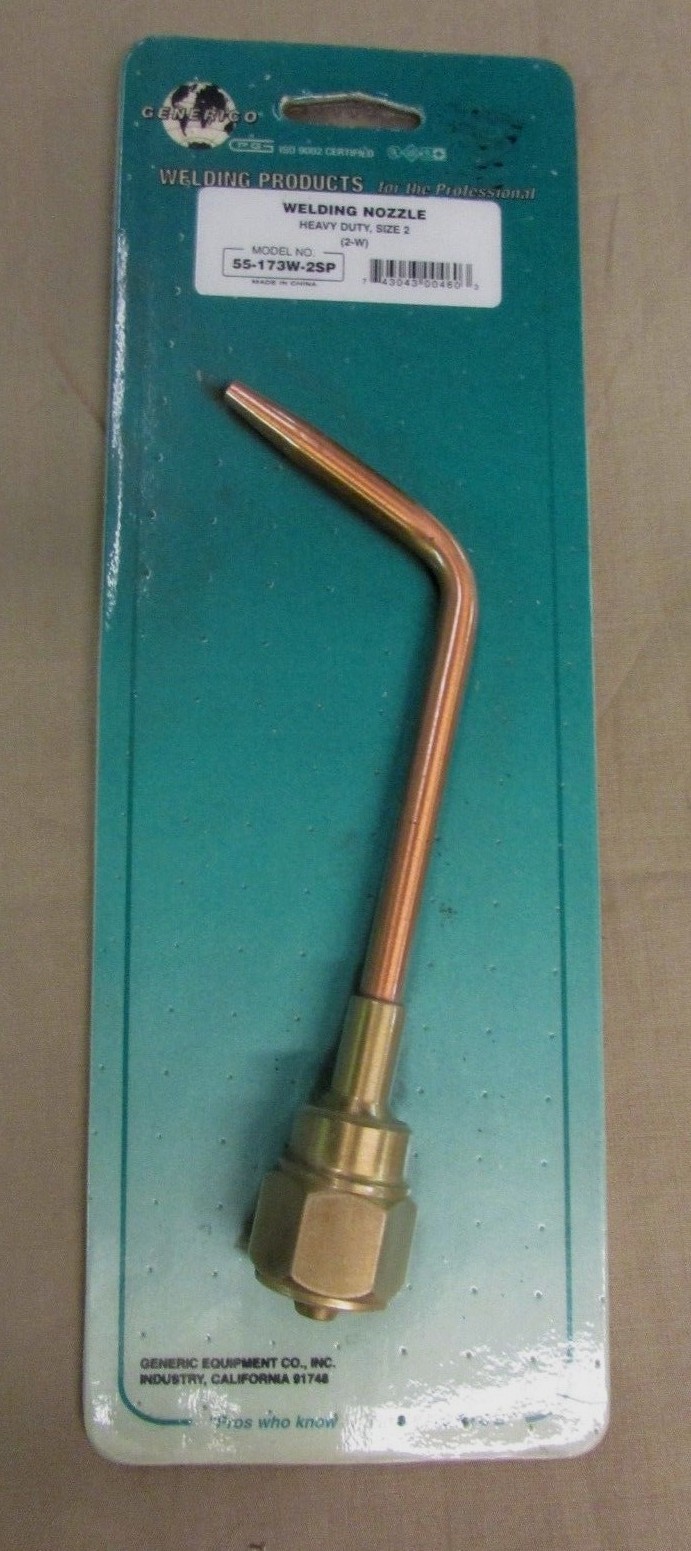 Generico Genstar Heavy Duty Welding Nozzle 55-173W-2SP Size 2 (2-W)