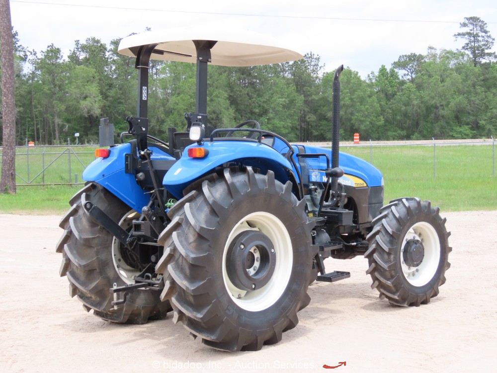 2013 New Holland TD5040 88hp 4WD Diesel Utility Ag Tractor PTO 3PT bidadoo -New