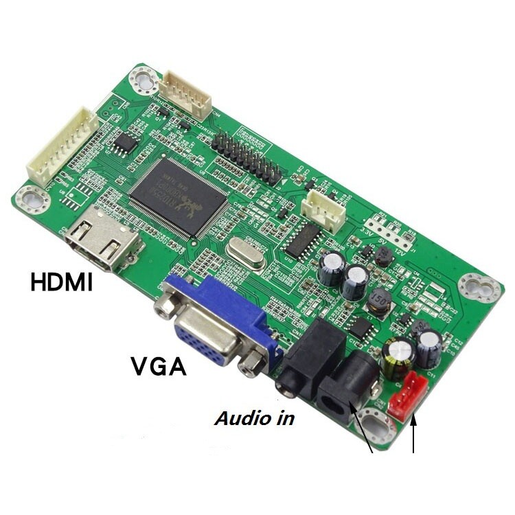 for LM270WQ1(SD)(A2) 2560*1440 VGA HDMI EDP Controller board 27″ LED Screen kit