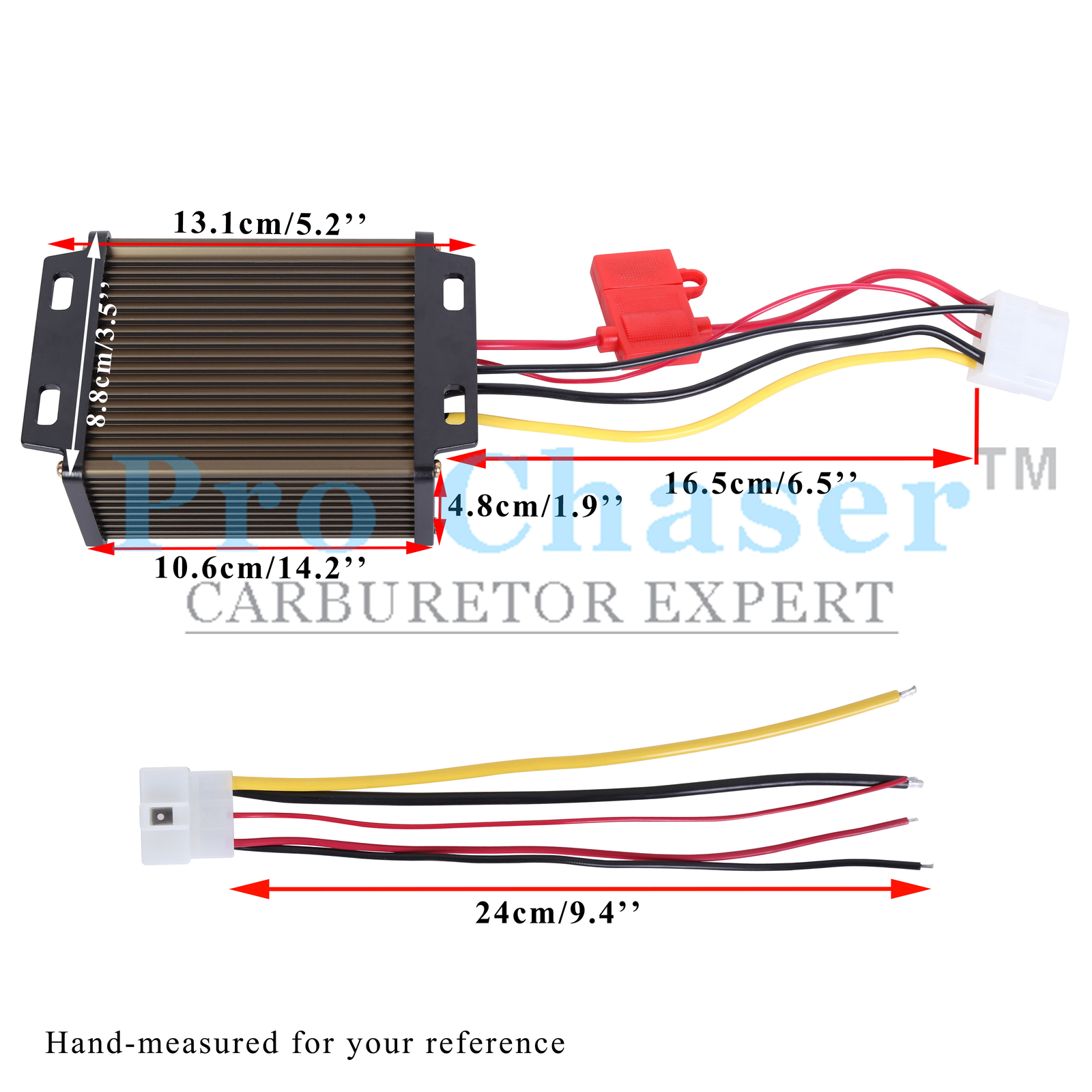 Pro Chaser DC-DC 36V 48V Voltage Converter Regulator Reducer to 12V 240W 20A