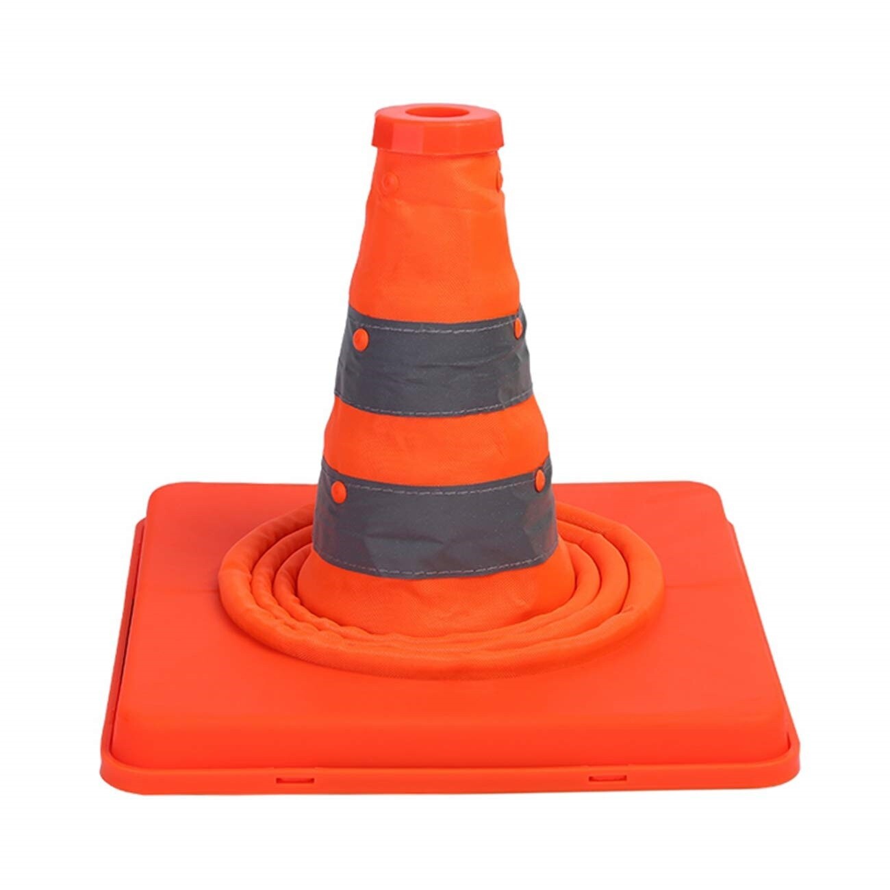 Conos De Seguridad Naranjas Conos Peligro 4 Piezas Cono De Seguridad 15.5 in NEW