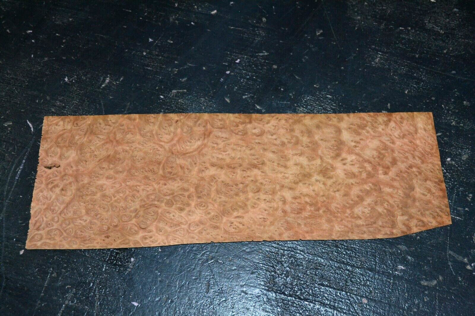 Eucalyptus Burl Raw Wood Veneer Sheets 5 x 13 inches 1/42nd 5940-11