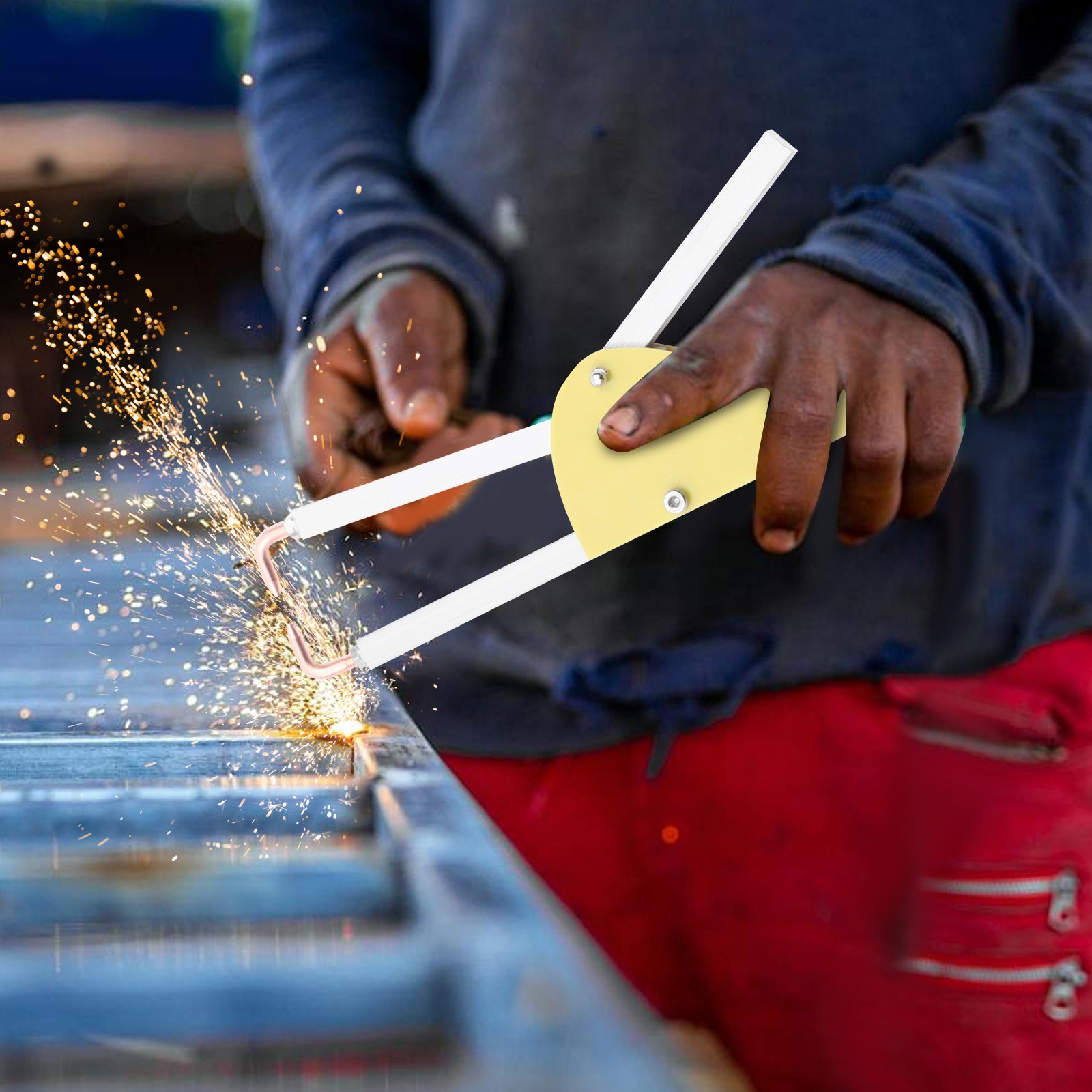 Portable Spot Welding Machine 4.84in Length Welder Spot Welder Welding Plier