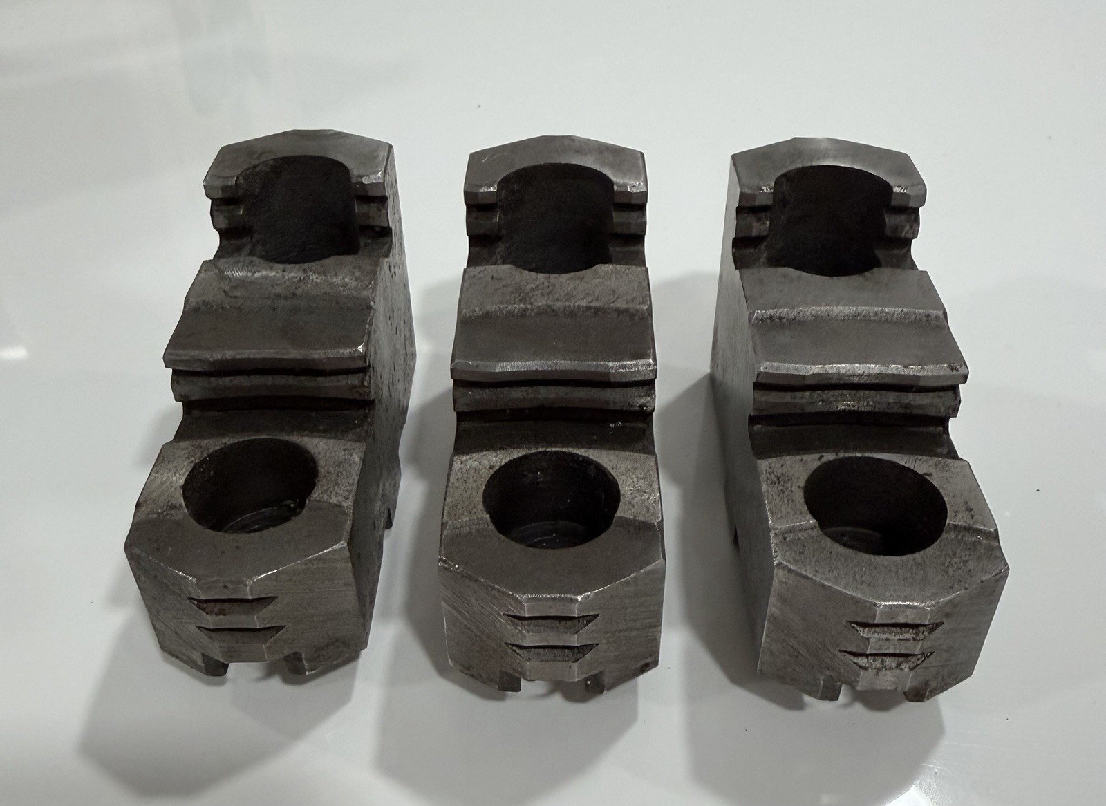 BISON 7-883-308 8″ Chuck Jaw Lathe Chuck Top Jaws – Set of 3