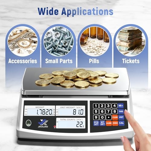 Industrial Counting Scale 30kg 66lb x 0.1g Precision