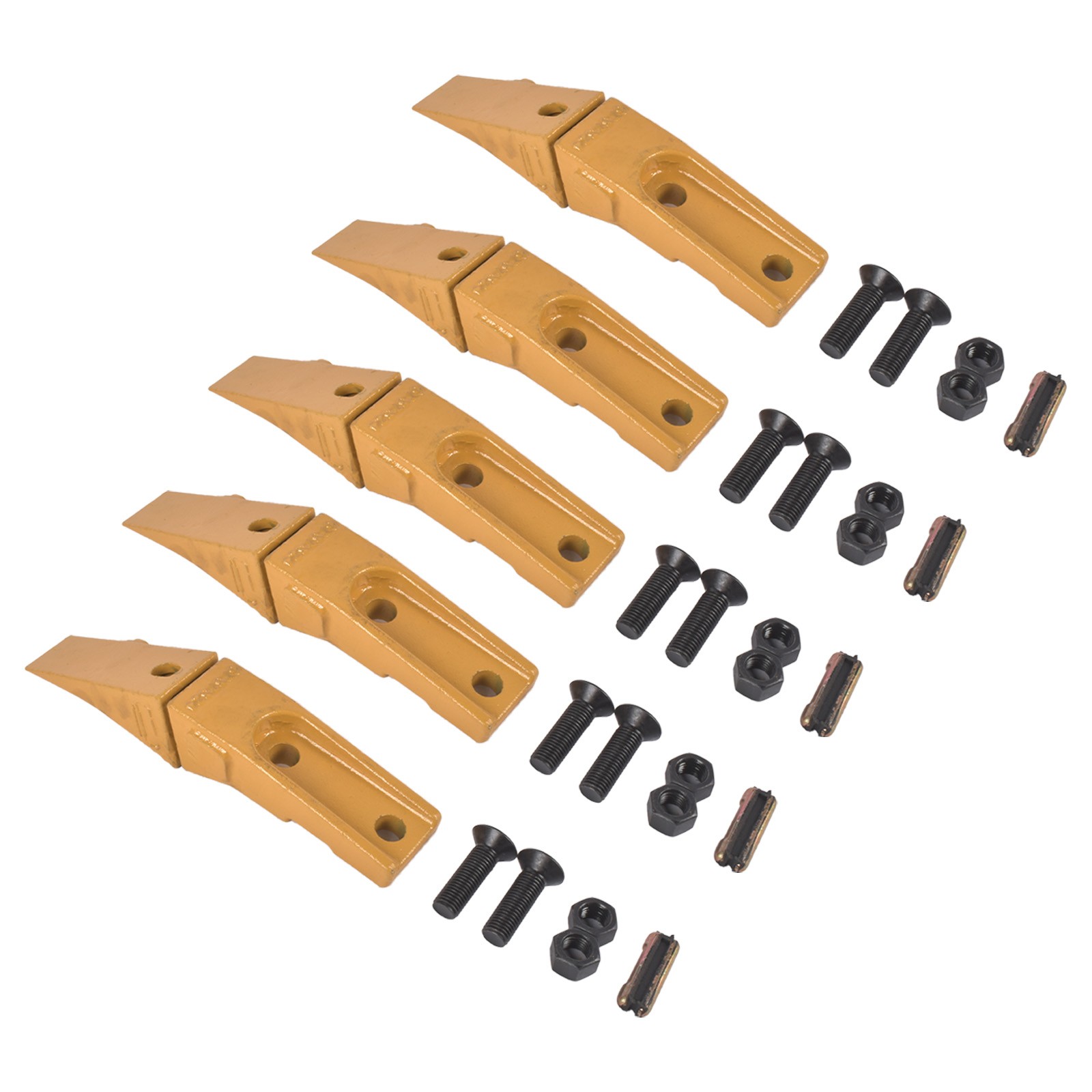 6737322Y Assembly, Bucket Teeth 6737325 Adapter 6737324 Flex Pin 6737326 – 5PK