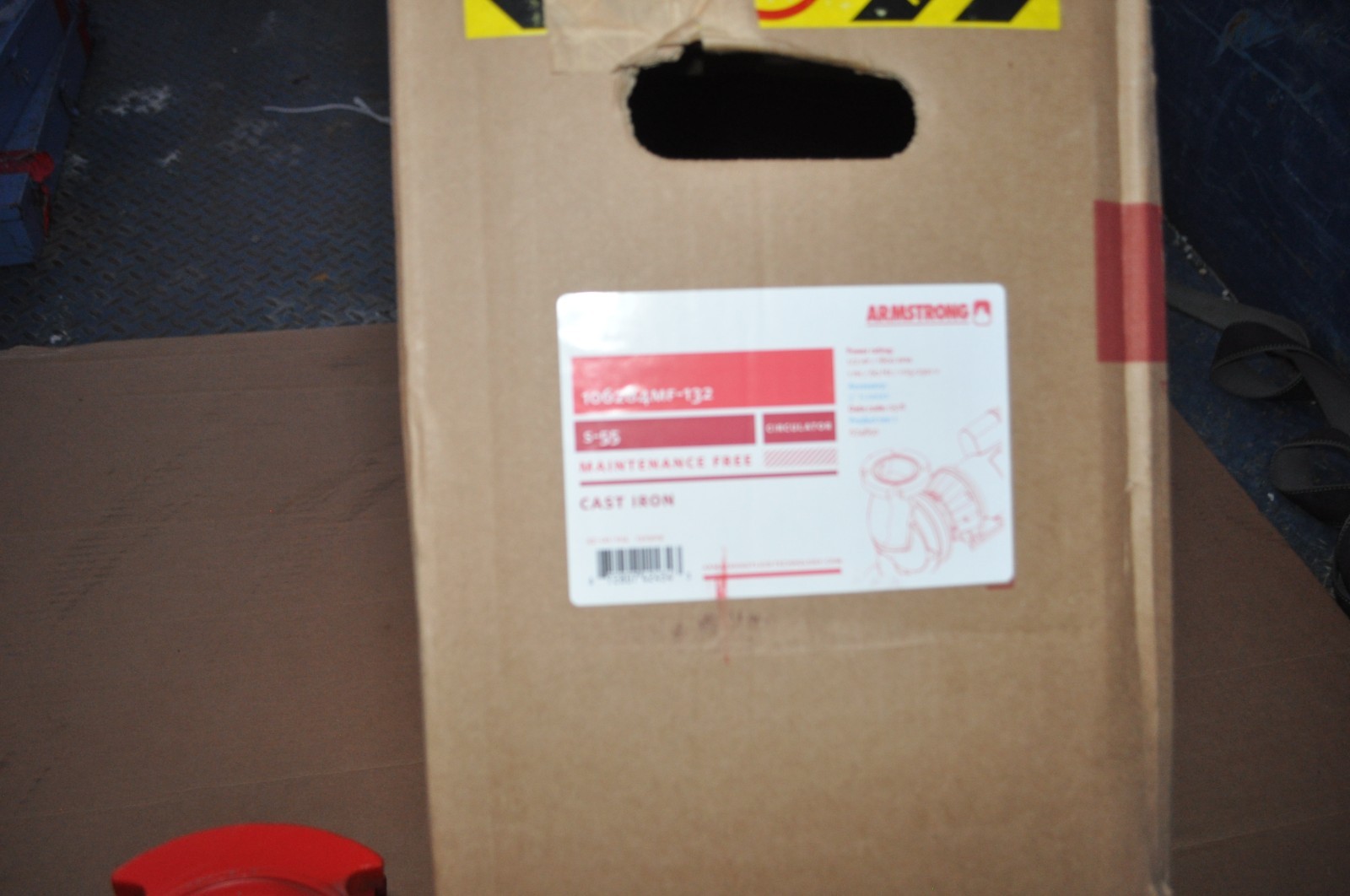 Armstrong CIRCULATOR PUMP 106284MF-132 1/2 HP 3″ FLANGE HYDRONIC S-55 NEW