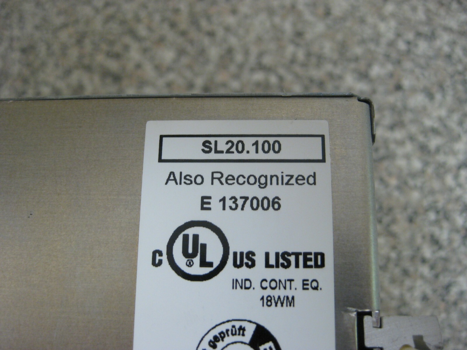 PULS SL20 SL20.100 24V 20A 1PH 480W DIN Rail PSU Power Supply Used Free Shipping