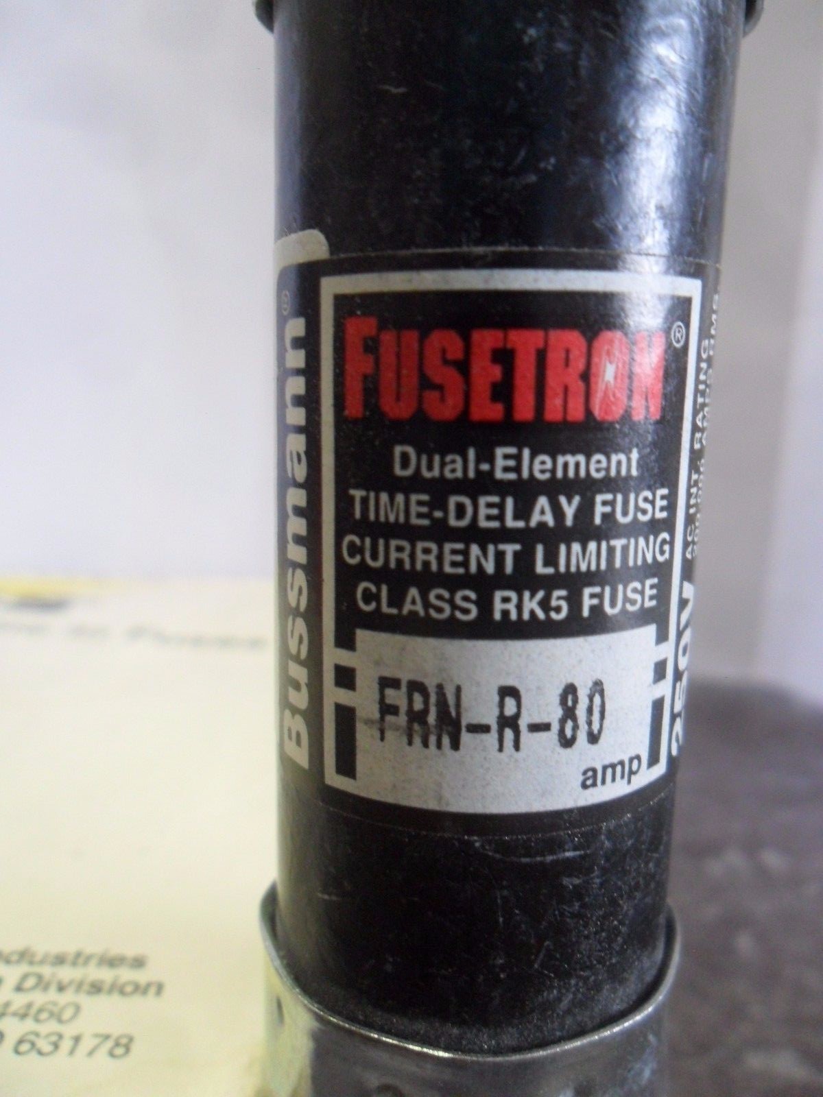 New Bussmann FRN-R-80 Amp Fuses Class RK5 250 Volts