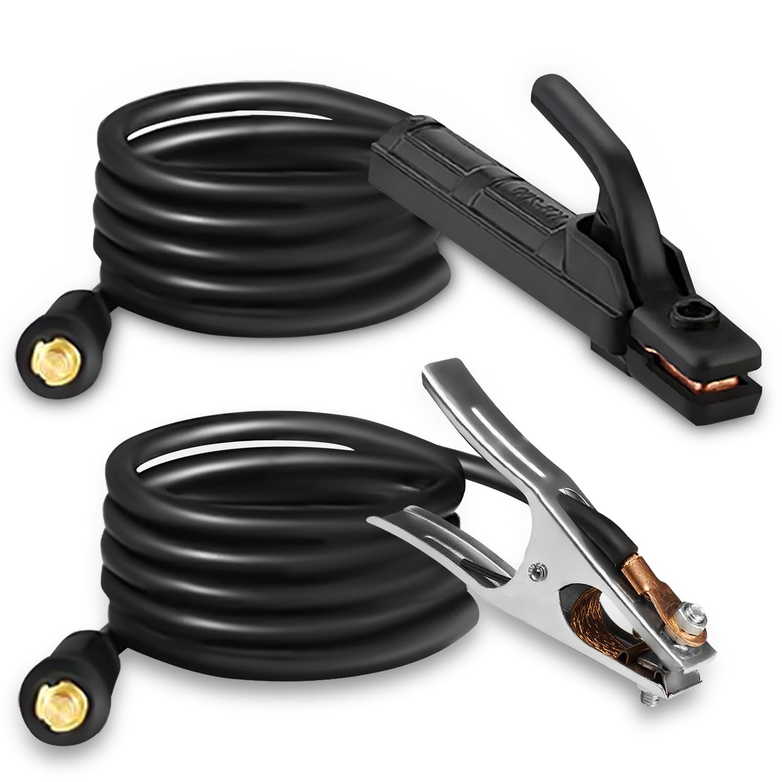 Welding Electrode Holder Lead MMA ARC Stick Welding Ground Clamp and Welding …