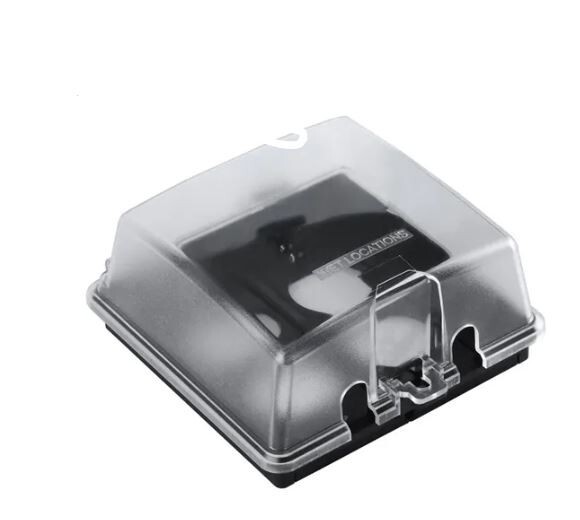 Weatherproof GFCI / Outlet In Use Outdoor Clear Bubble Cover- 2 Gang