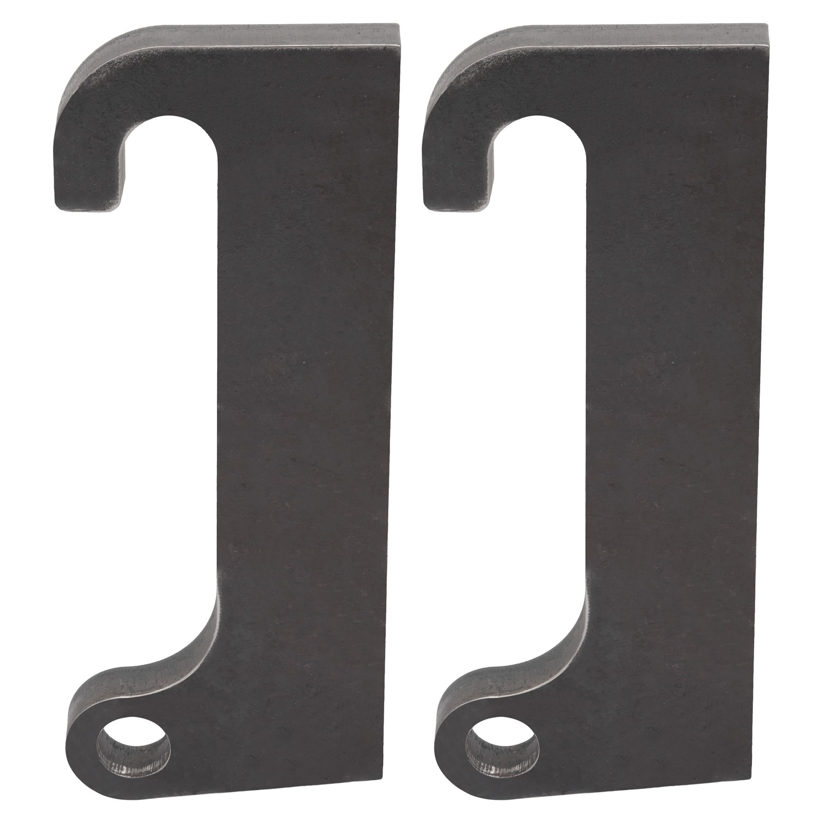 1 Pair Blank Quick Attach Loader Mounts For Cat IT28 Loader mounts Steel