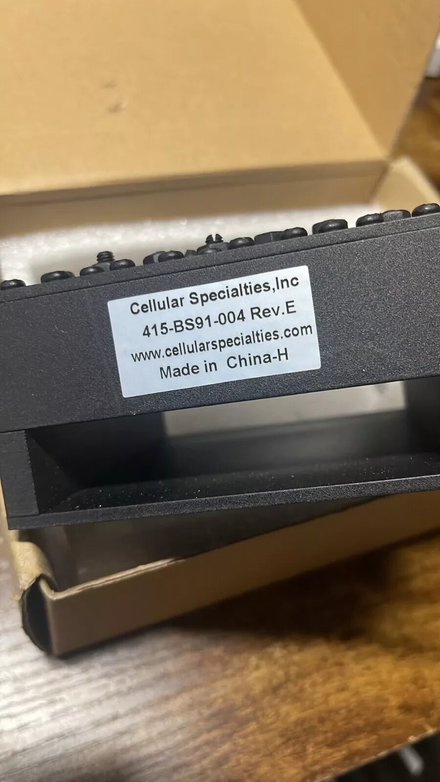 Cellular Specialties 415-BS91-004 Rev.E. Cavity Diplexer A++ Condition. New.