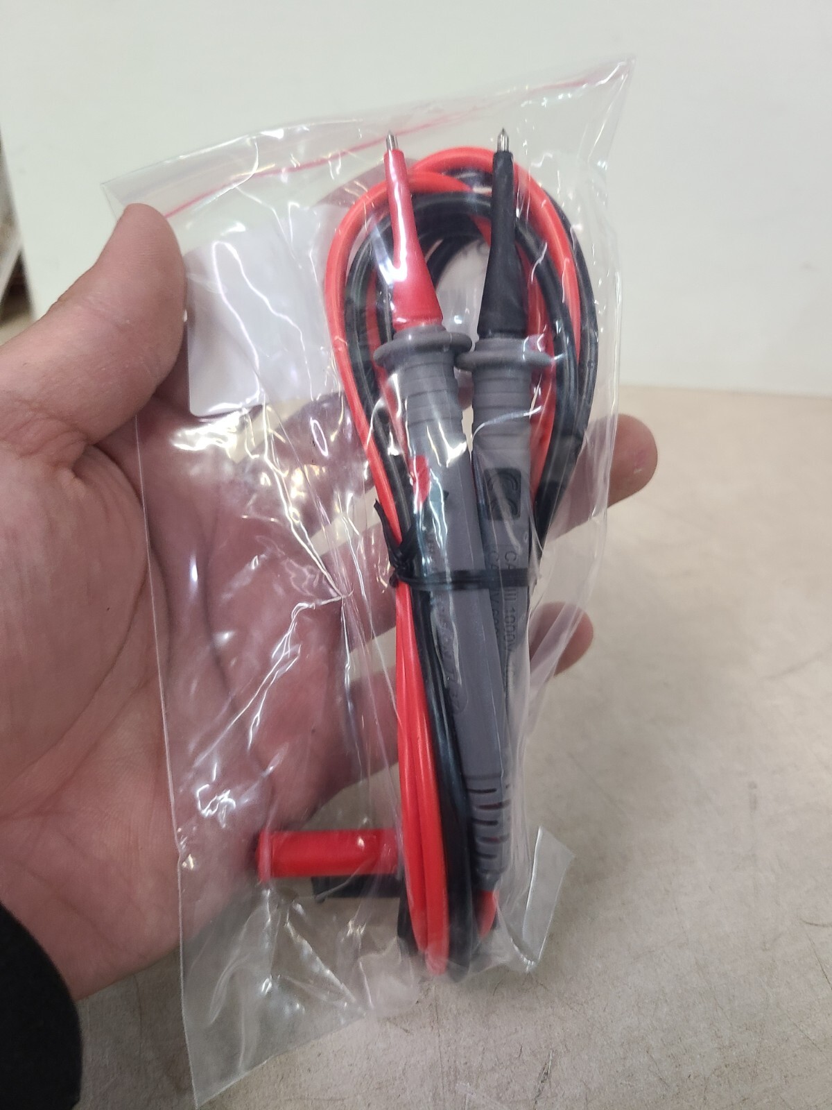 B&k Precision TL37 Test Leads Red/black Silicone