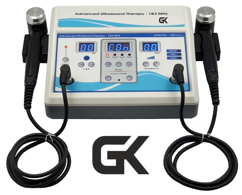 1 & 3 Mhz Frequency Portable Therapy Machine, Display Therapy Machine
