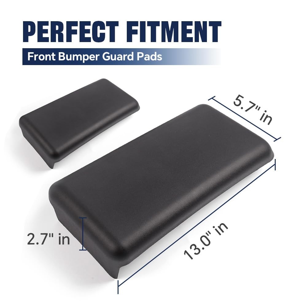 PIT66 Front Bumper Guards Inserts Caps Pads Compatible with Ford F150 2009201…