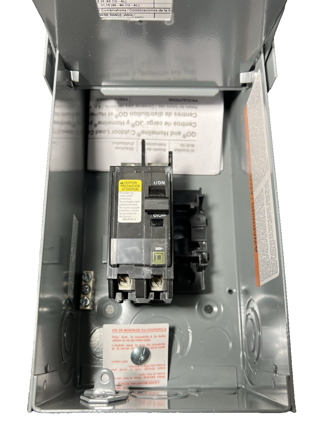 Square D QO260NATR 60 A Enclosed Molded Case Switch