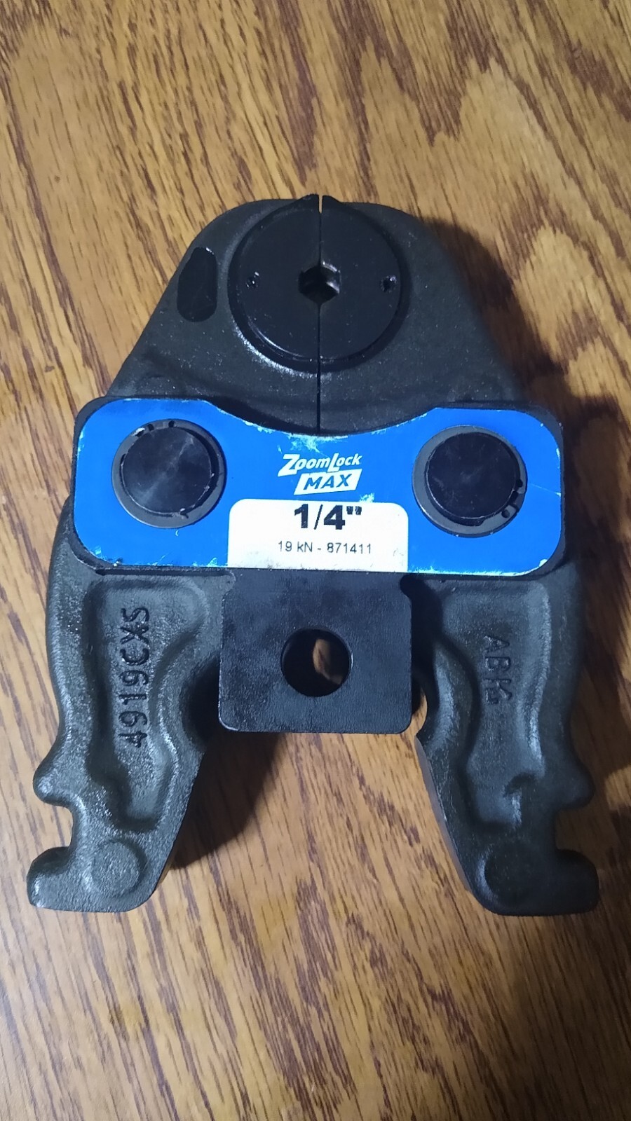zoomlock max jaws 1/4″ 19kn-871411 fast free shipping