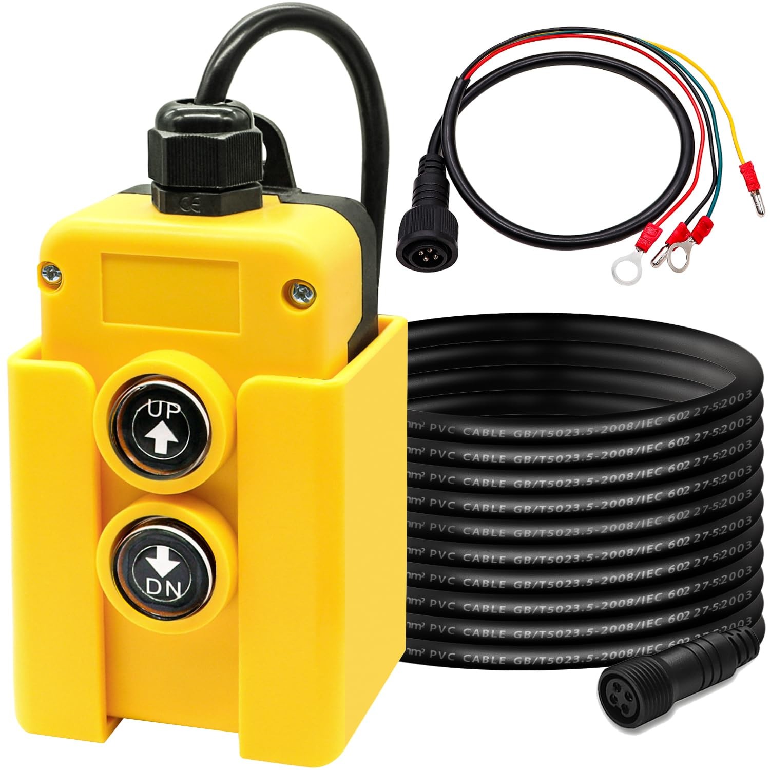 Taiss 4 Wire Dump Trailer Remote Control Switch 12V DC – Industrial…