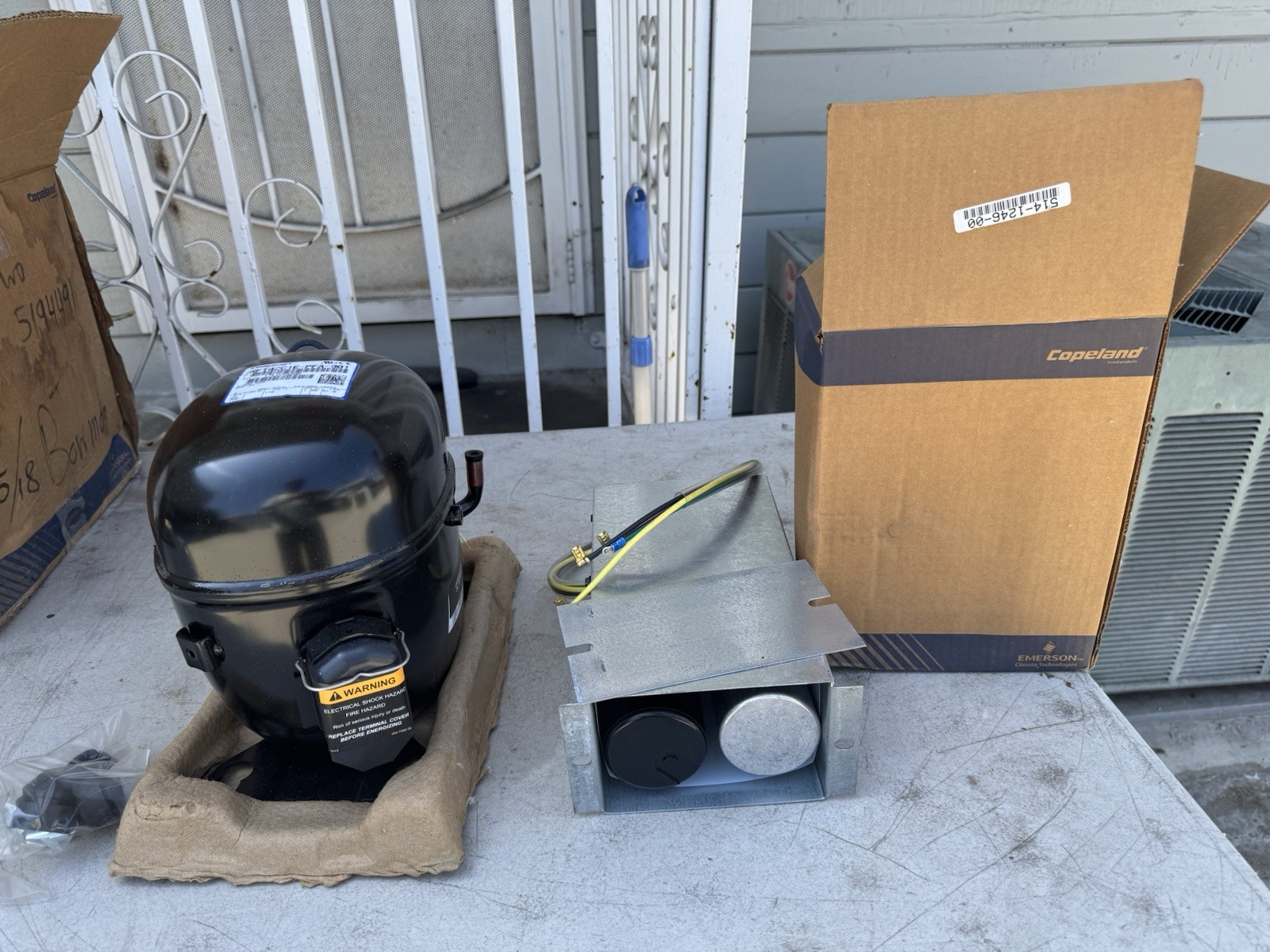 NEW Copeland RFT42C1E-PFA-901 R404A 115V Refrigeration Compressor