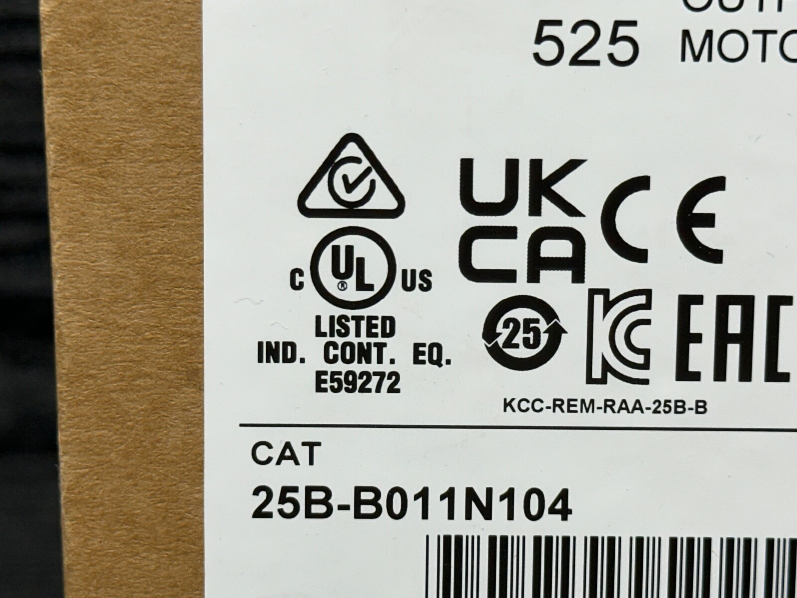 2025 Surplus Sealed Allen Bradley 25B-B011N104 PowerFlex 525 AC Drive 3 HP 240V