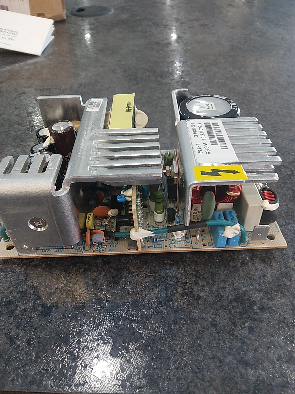 ASTEC LPT62 Switching Power Supply +5V/8A +12V/3.5A-12V/1A Brock #2563-00026 NOB