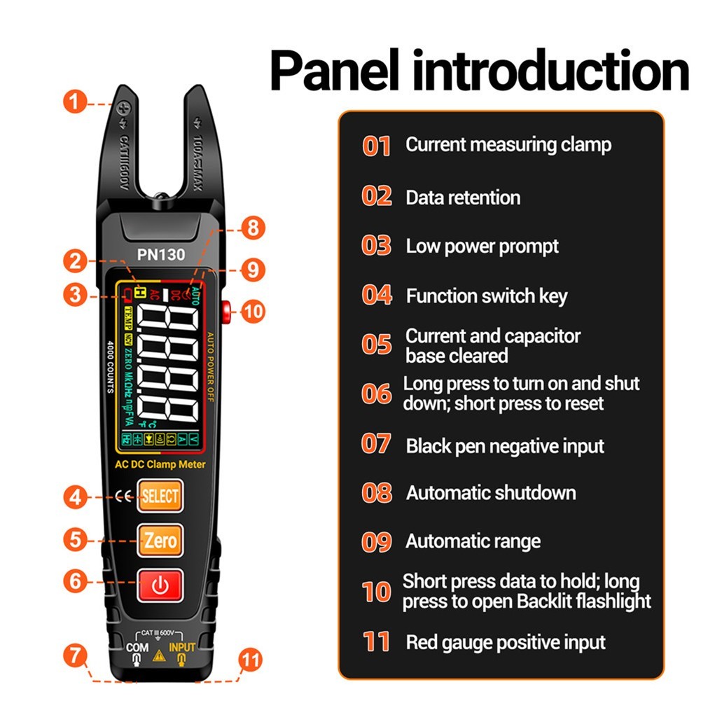 Lightweight and Efficient UType Resistance Clamp Tester for Everyday Use