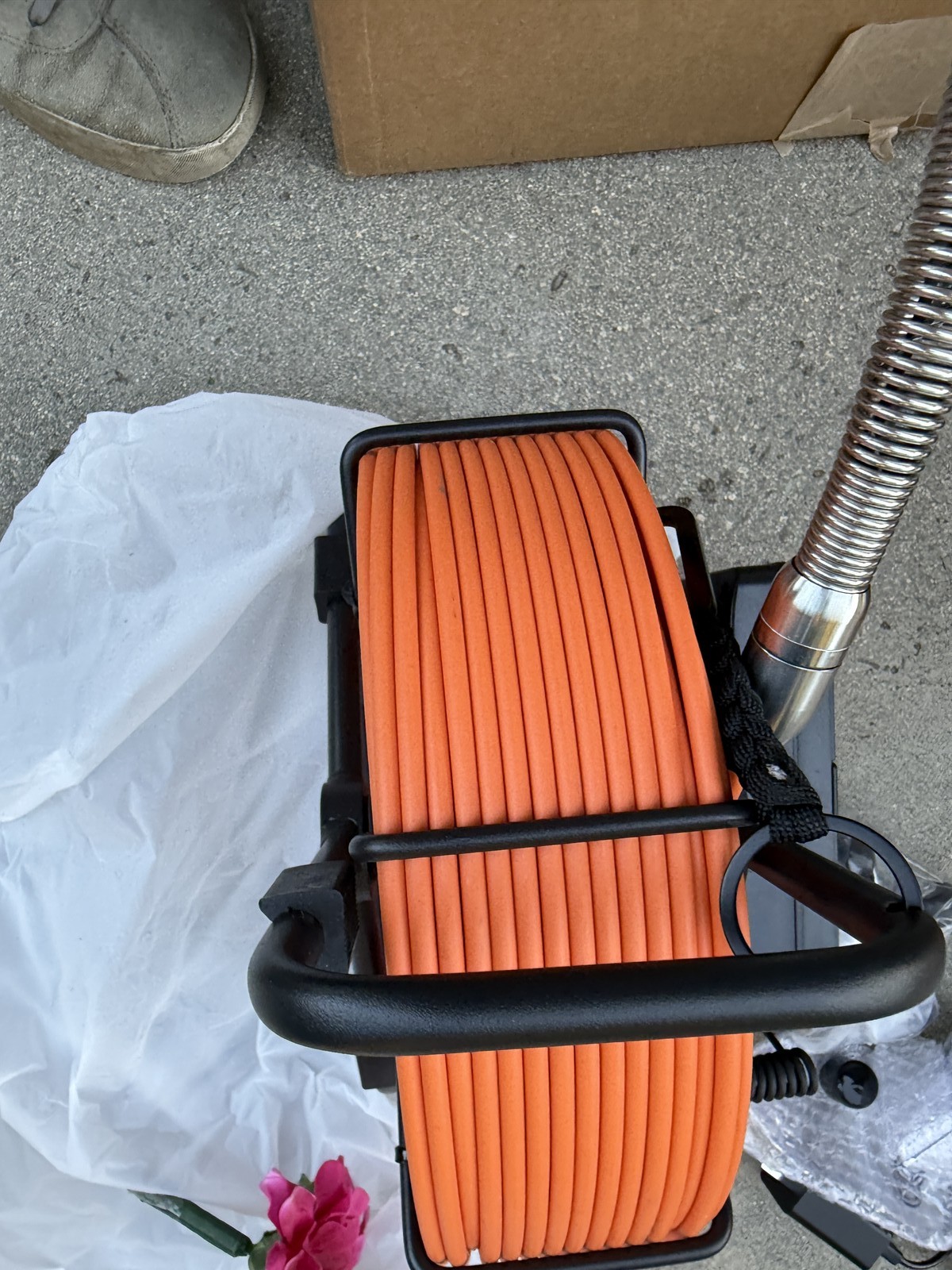 30m Pipe Sewer Inspection Camera 4.3 inches Monitor