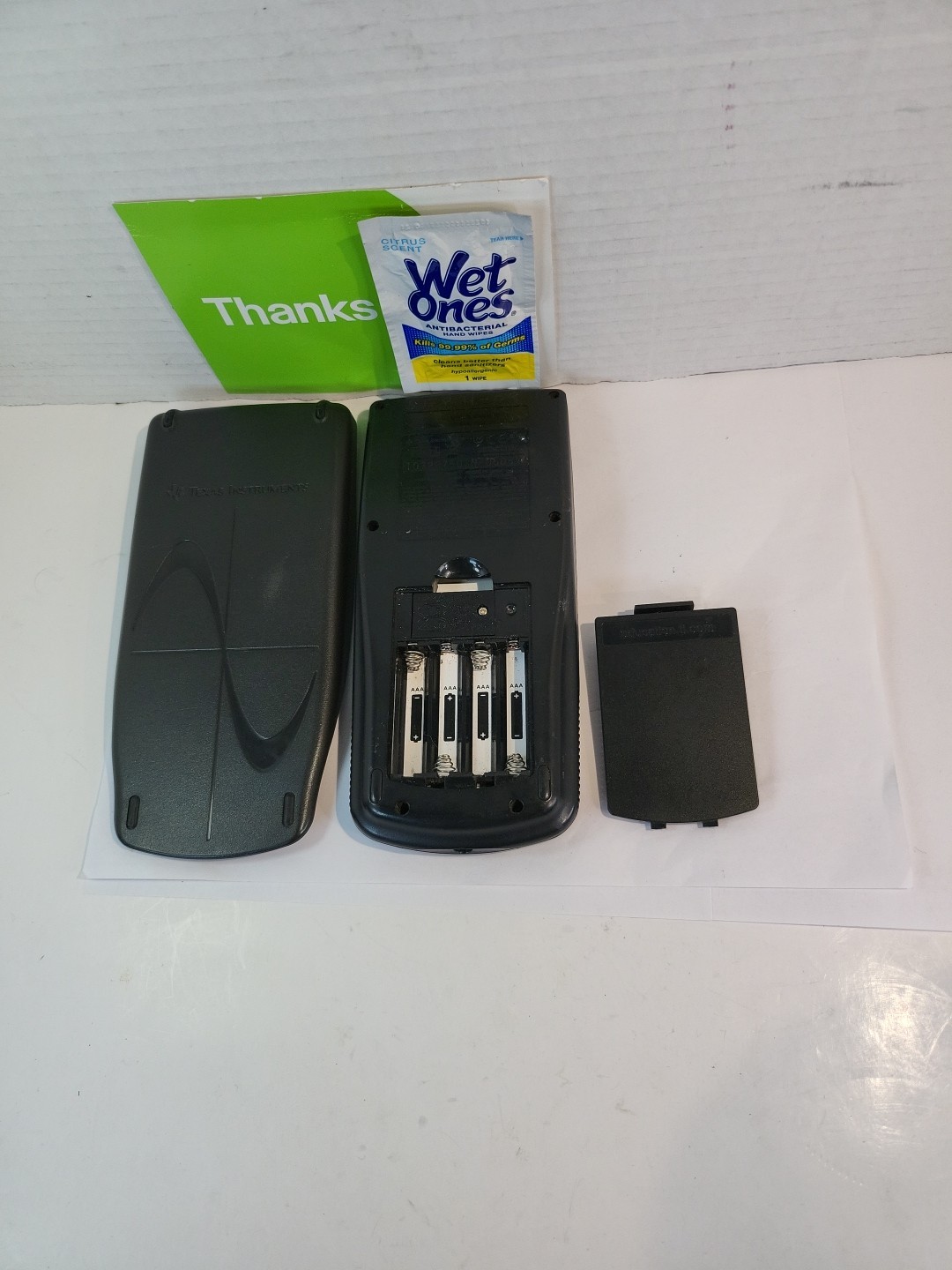 TI-83 Plus Graphing Calculator With New Batteries And Covers
