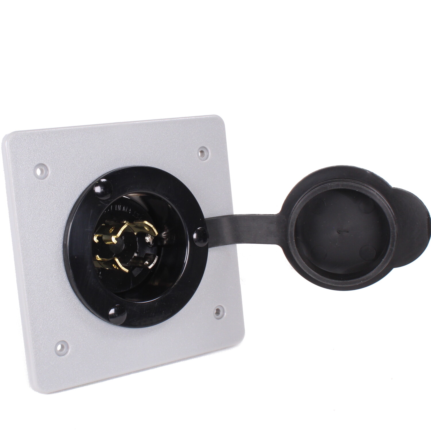 2-Gang 20/30 Amp Twist Lock Power Inlet Receptacle L14-30 L14-20 L5-30 L6-30